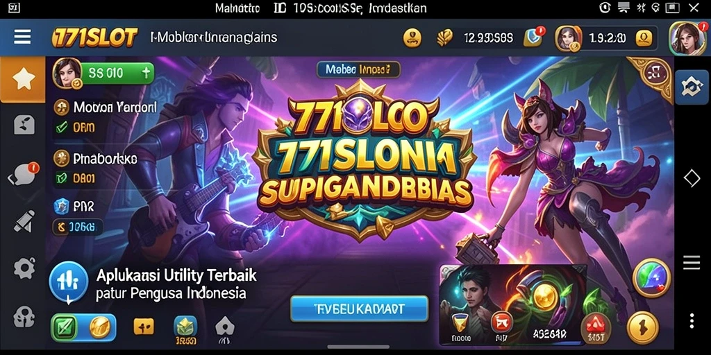 Tampilan antarmuka aplikasi 171SLOT yang user-friendly.