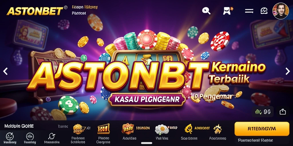 Tampilan gameplay menarik dari ASTONBET yang penuh aksi kasino.