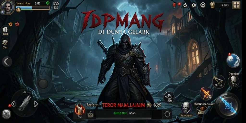 Tampak gameplay menegangkan dari IDPKING yang membuat jantung berdebar.