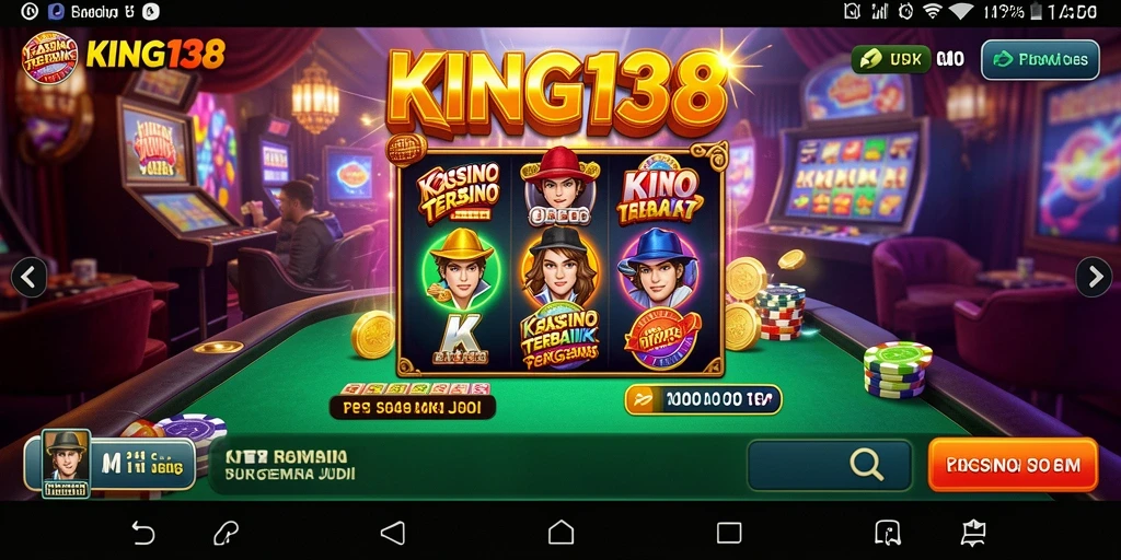 Tampilan gameplay Kasino yang memukau dan menarik dari KING138.