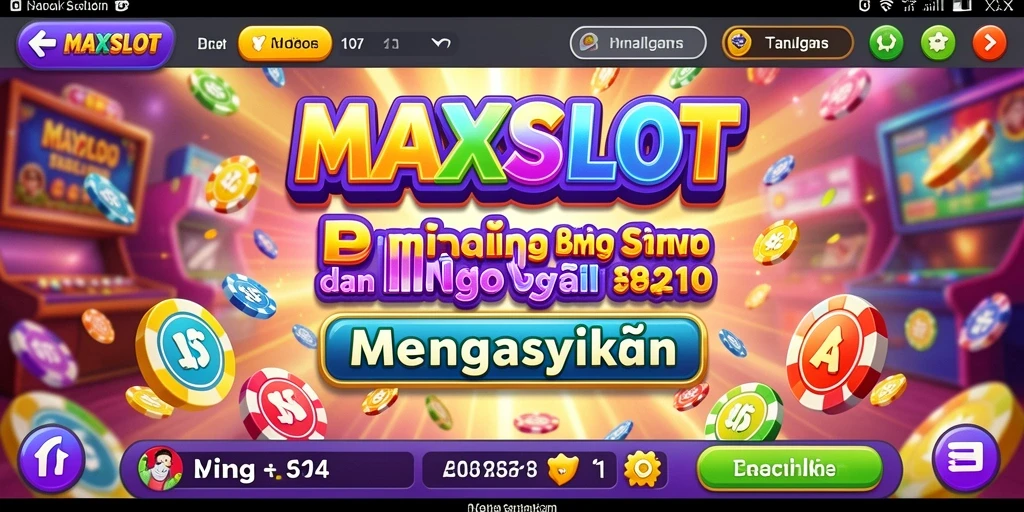 Tampilan utama gameplay Bingo MAXSLOT yang seru dan interaktif.