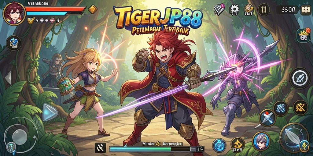 Gameplay seru dan grafik menawan di TIGERJP88.